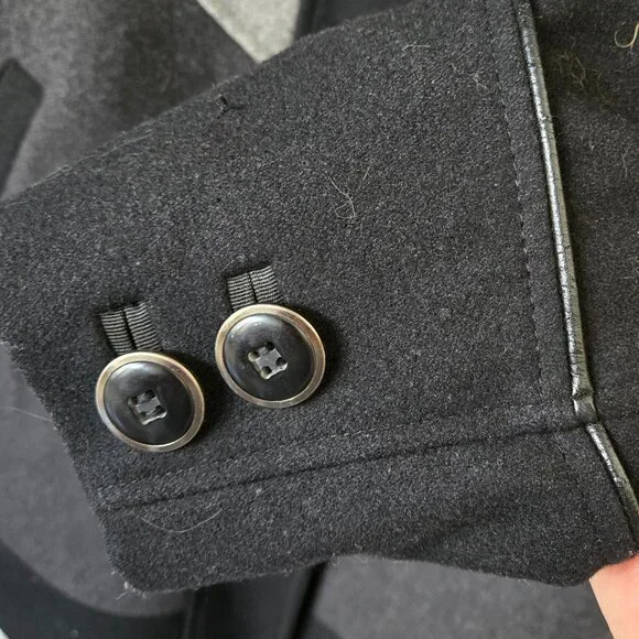 Marcona Wool Blend Colour Block Coat - Picture 3 of 14